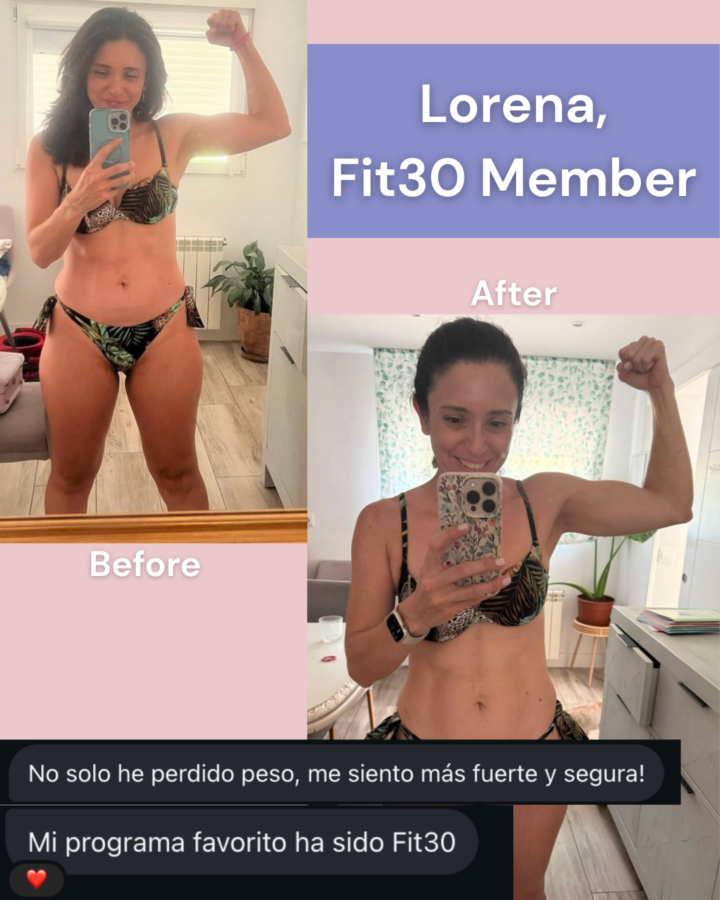 Lorena, Fit30 Member
